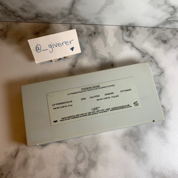 NARS x ERDEM Poison Rose Lip Powder Palette - Picture 9 of 16